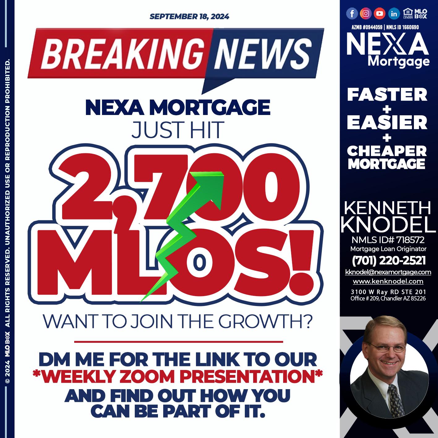 2700 - Kenneth Knodel -Mortgage Loan Originator