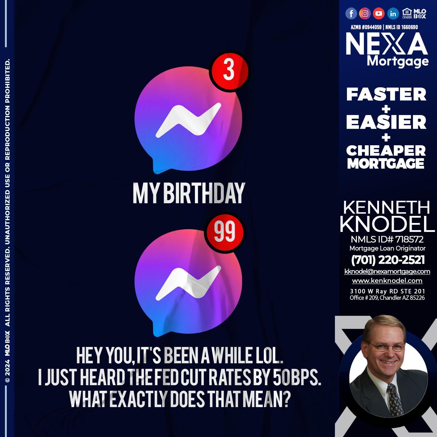 birthday - Kenneth Knodel -Mortgage Loan Originator