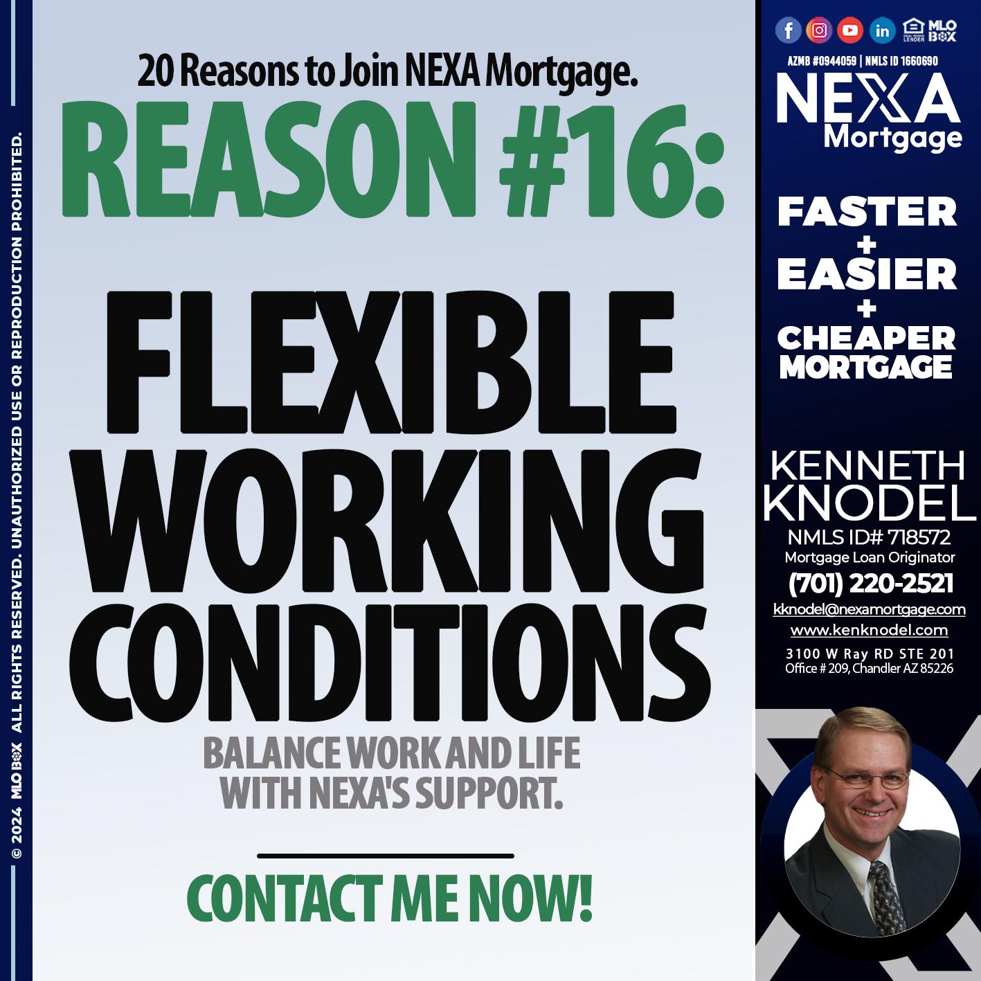 REASON 16 - Kenneth Knodel -Mortgage Loan Originator