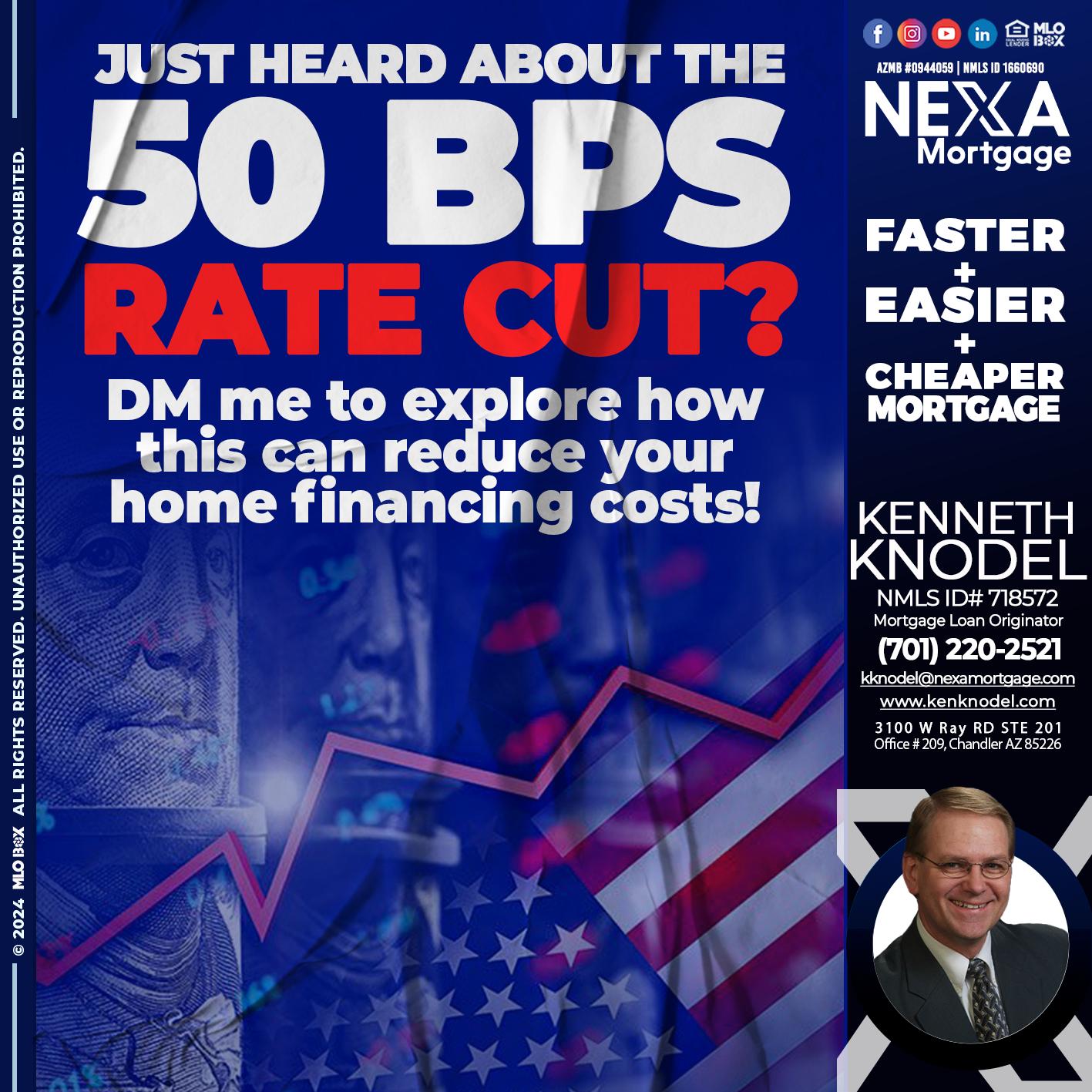50 BPS - Kenneth Knodel -Mortgage Loan Originator