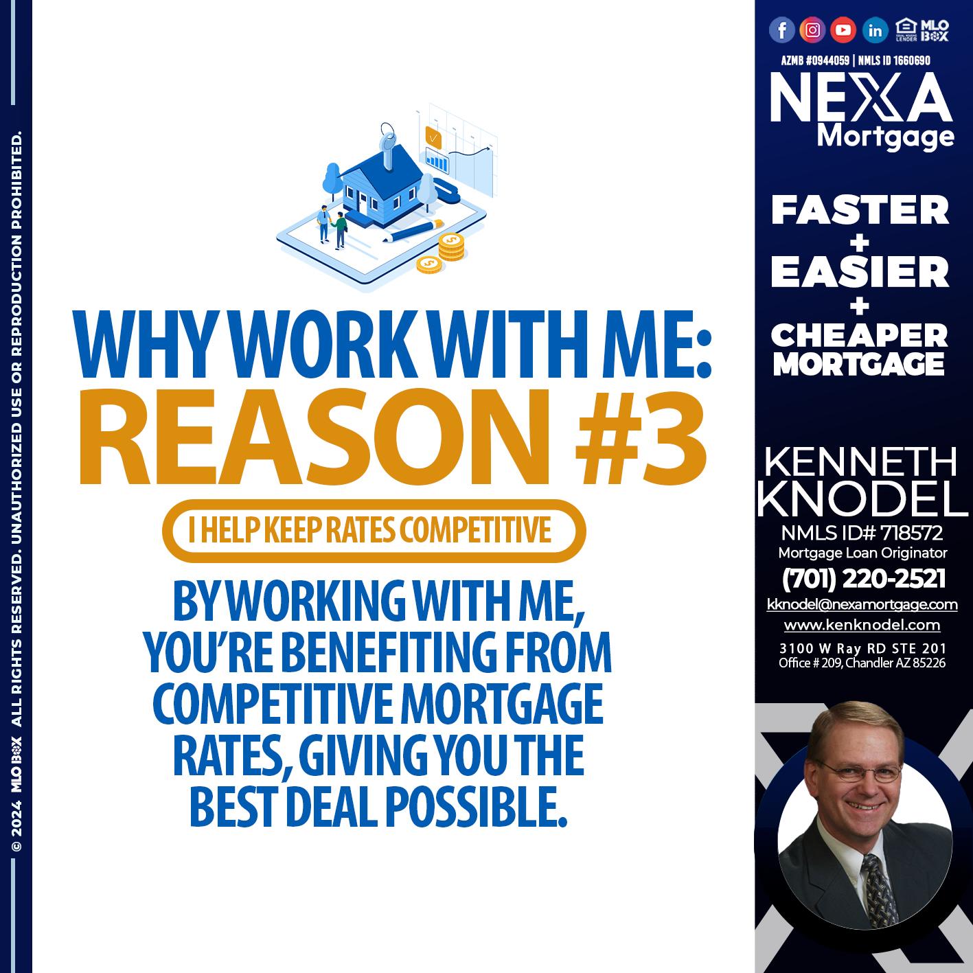 REASON 3 DP - Kenneth Knodel -Mortgage Loan Originator