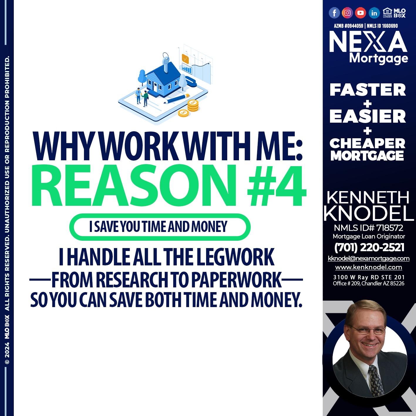 reason 4 - Kenneth Knodel -Mortgage Loan Originator