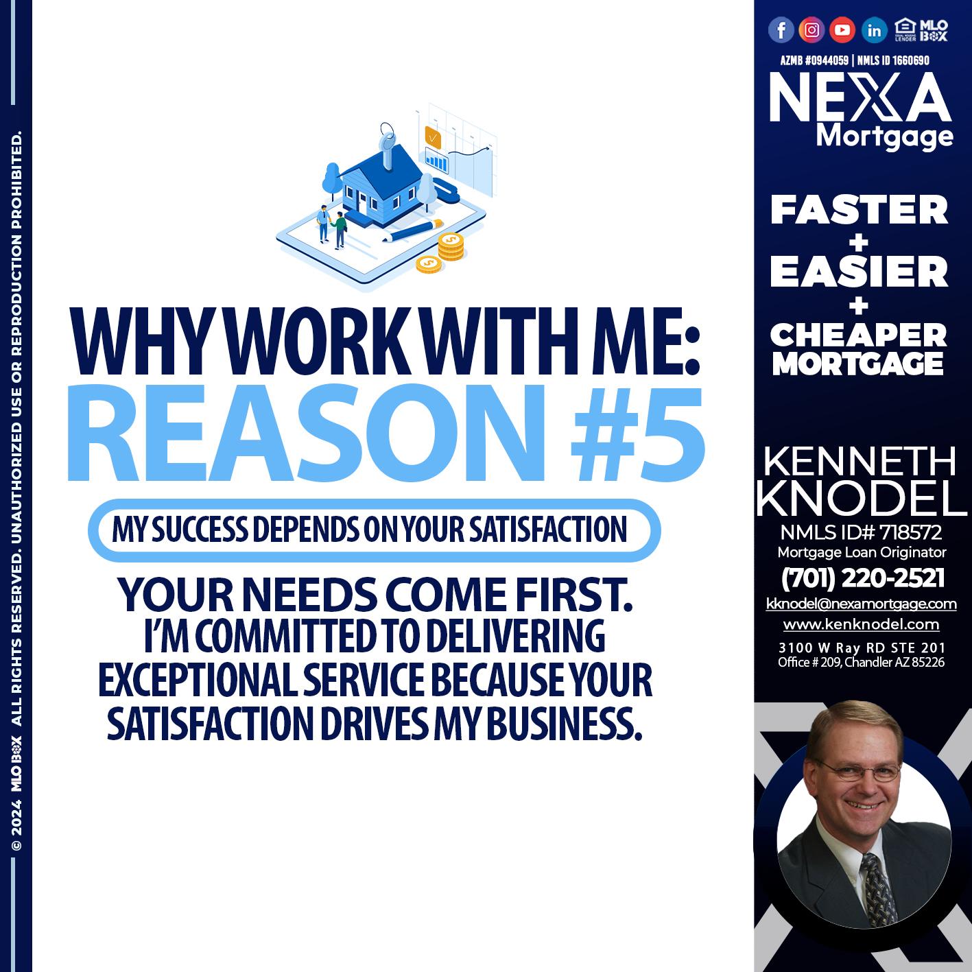reason 5 - Kenneth Knodel -Mortgage Loan Originator