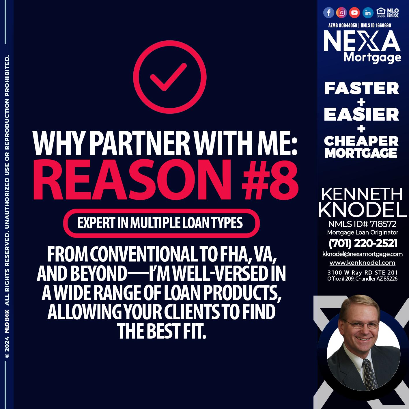 R8 - Kenneth Knodel -Mortgage Loan Originator