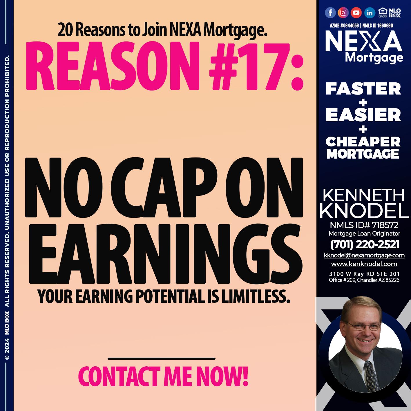 REASON 17 - Kenneth Knodel -Mortgage Loan Originator