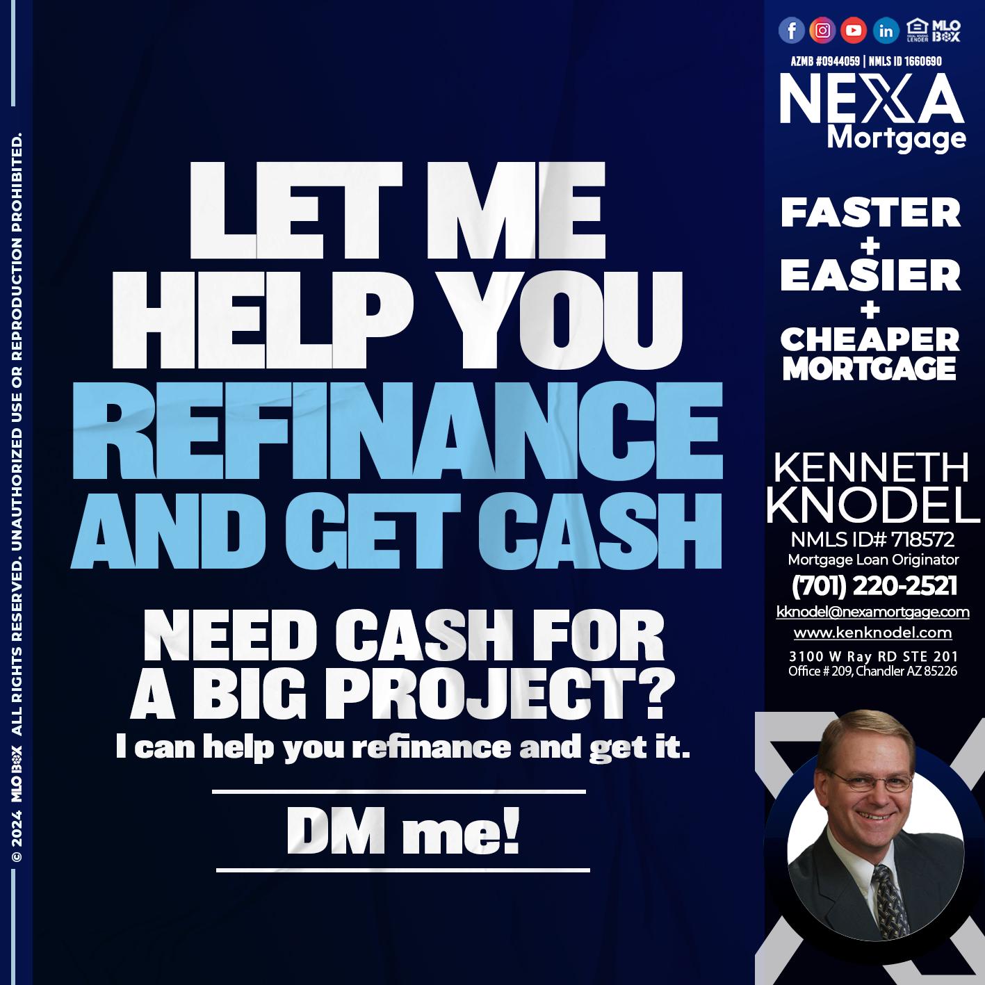 LET ME HELP YOU - Kenneth Knodel -Mortgage Loan Originator