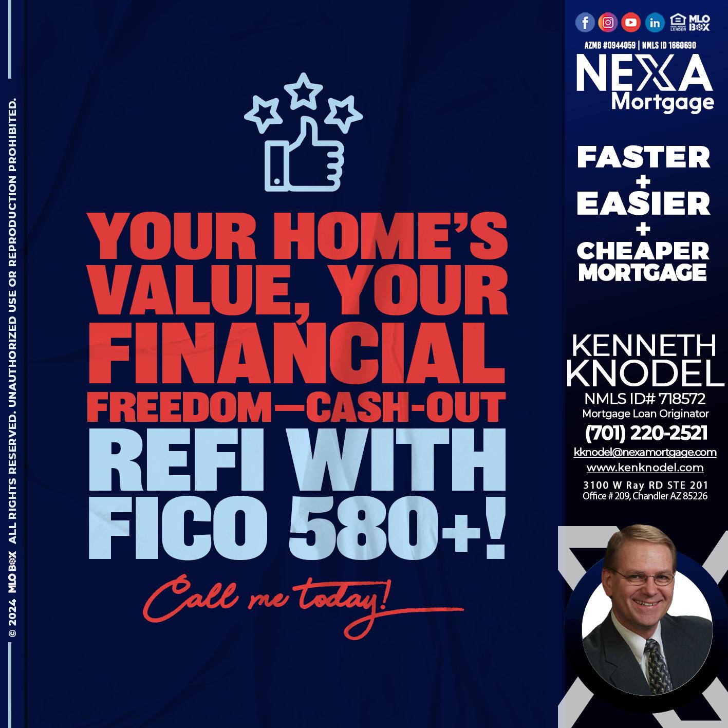 YOUR HOMES VALUE - Kenneth Knodel -Mortgage Loan Originator