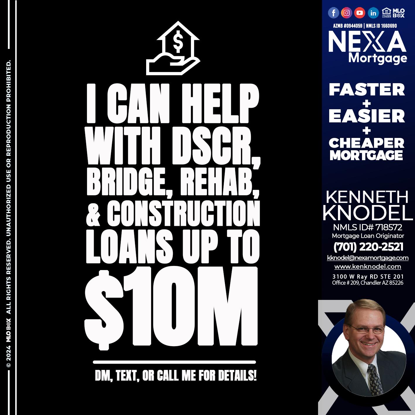 I CAN HELP - Kenneth Knodel -Mortgage Loan Originator
