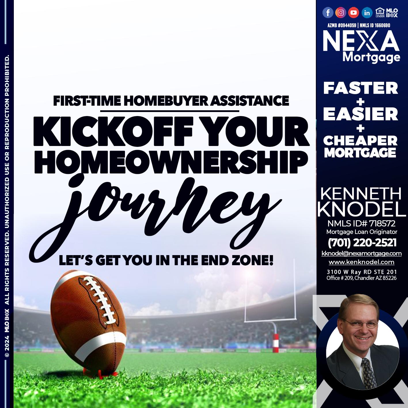 kick off - Kenneth Knodel -Mortgage Loan Originator
