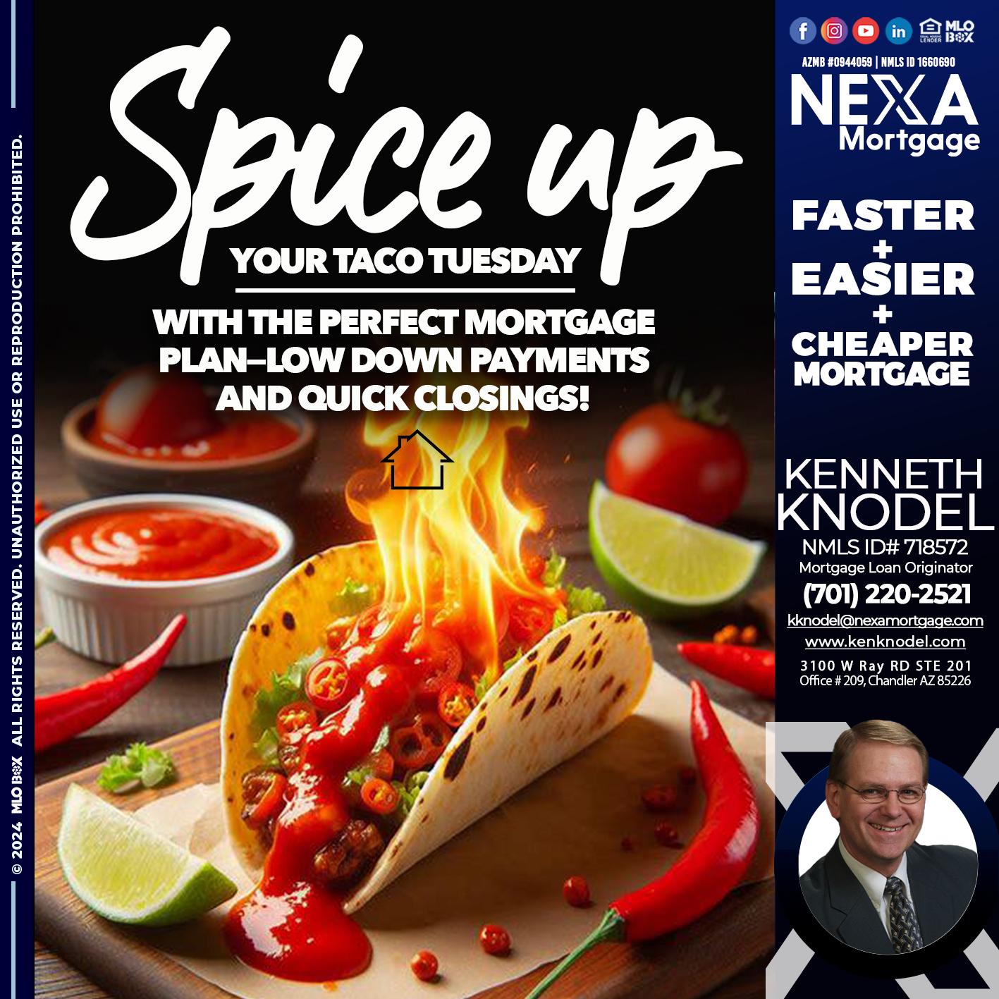 spice up - Kenneth Knodel -Mortgage Loan Originator