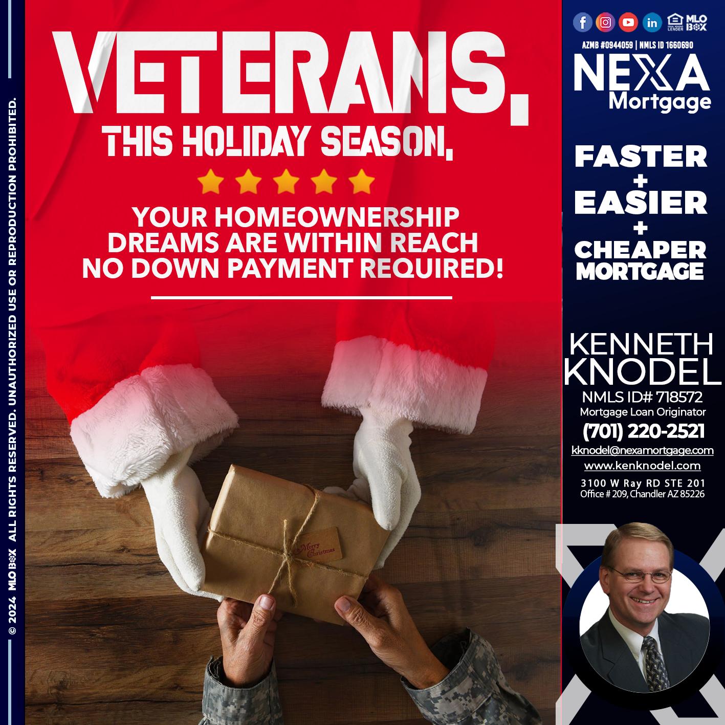 VETERANS - Kenneth Knodel -Mortgage Loan Originator