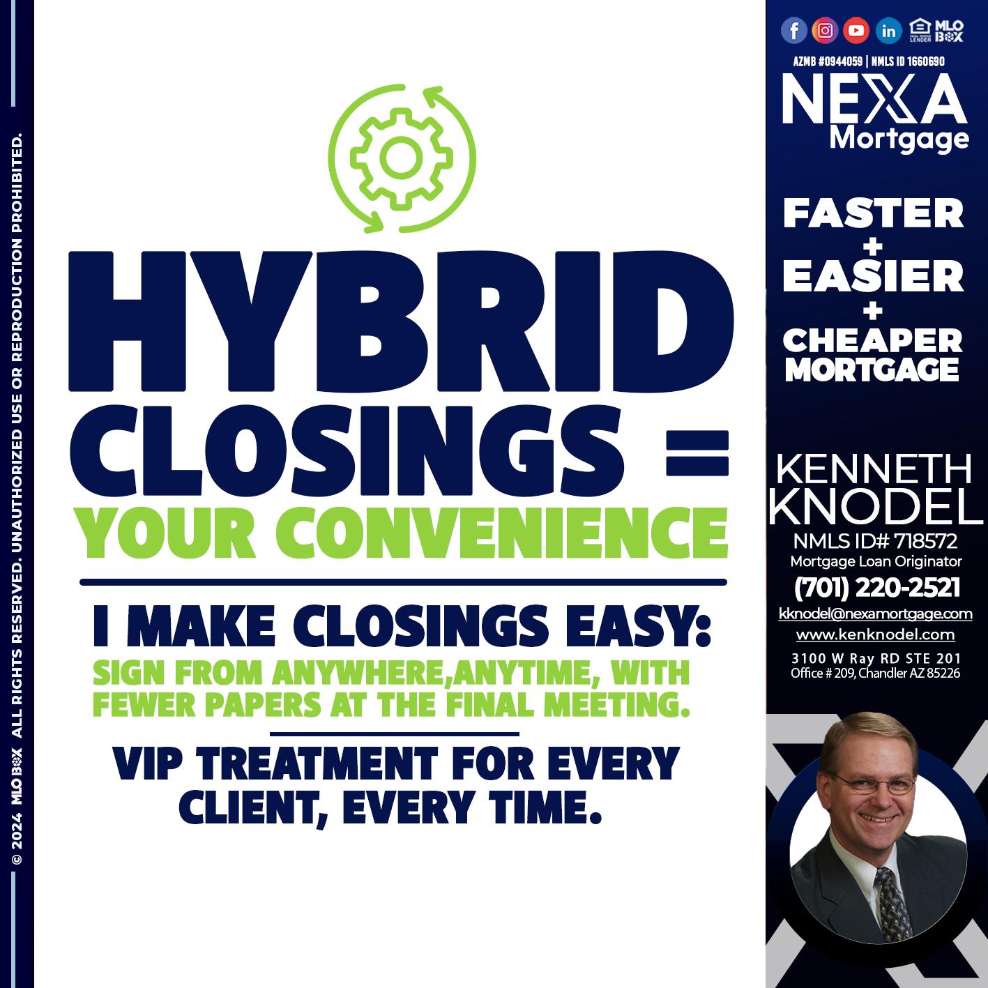 HYBRID CLOSINGS - Kenneth Knodel -Mortgage Loan Originator