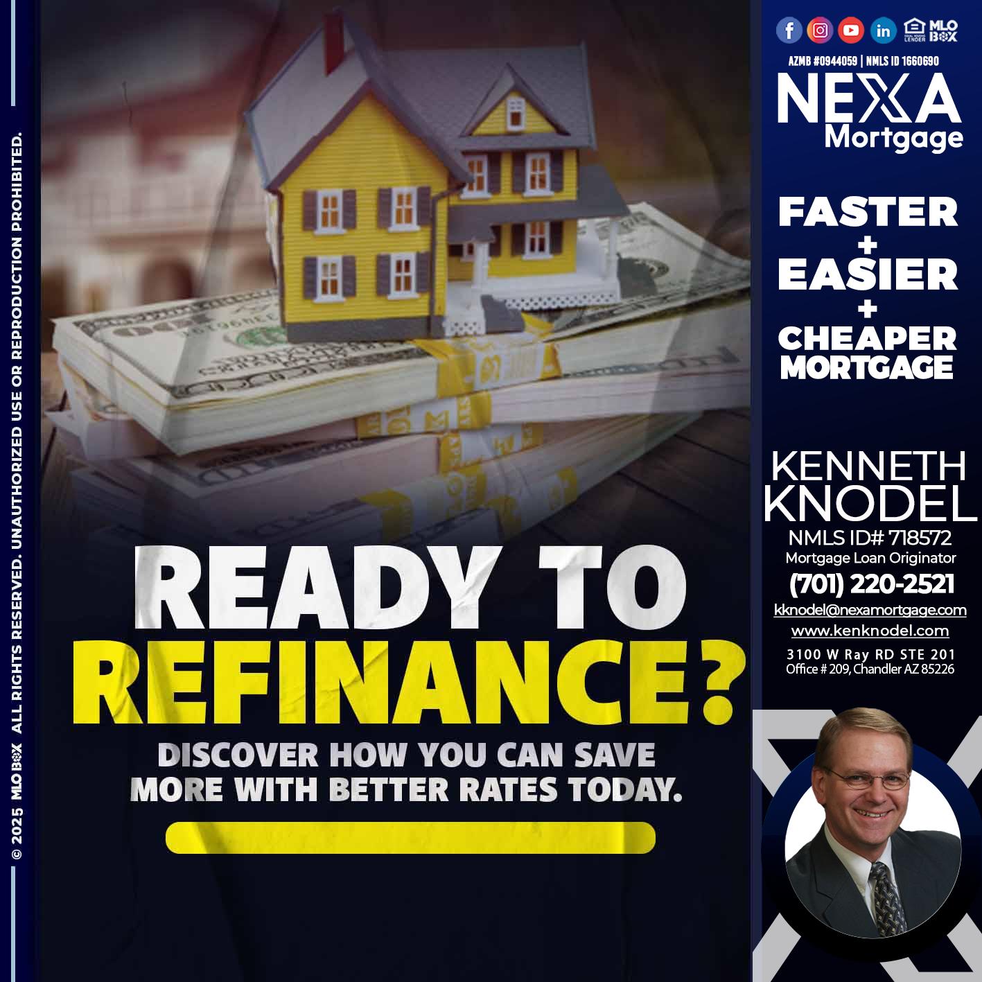 ready to refinance? - Kenneth Knodel -Mortgage Loan Originator