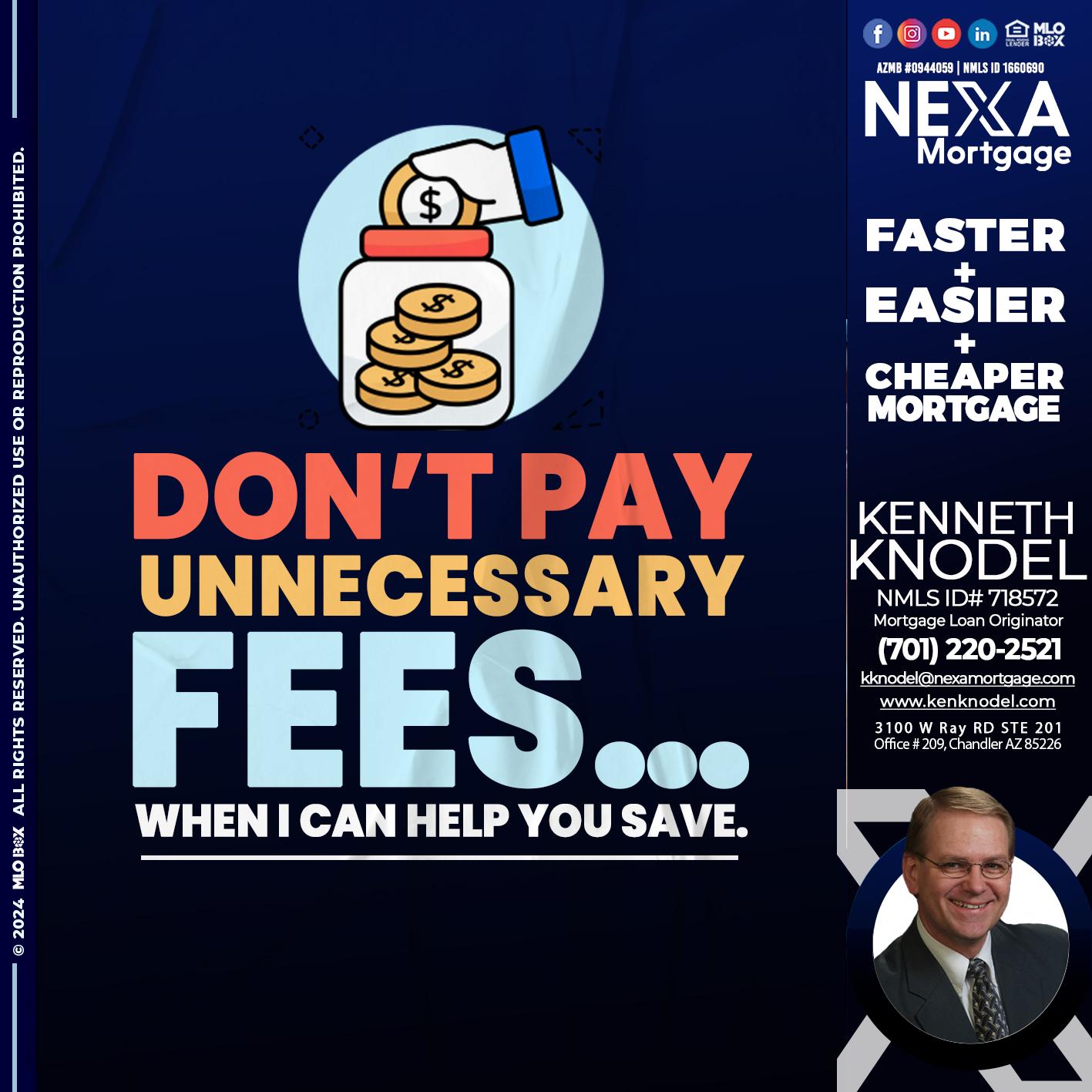 DON´T PAY - Kenneth Knodel -Mortgage Loan Originator