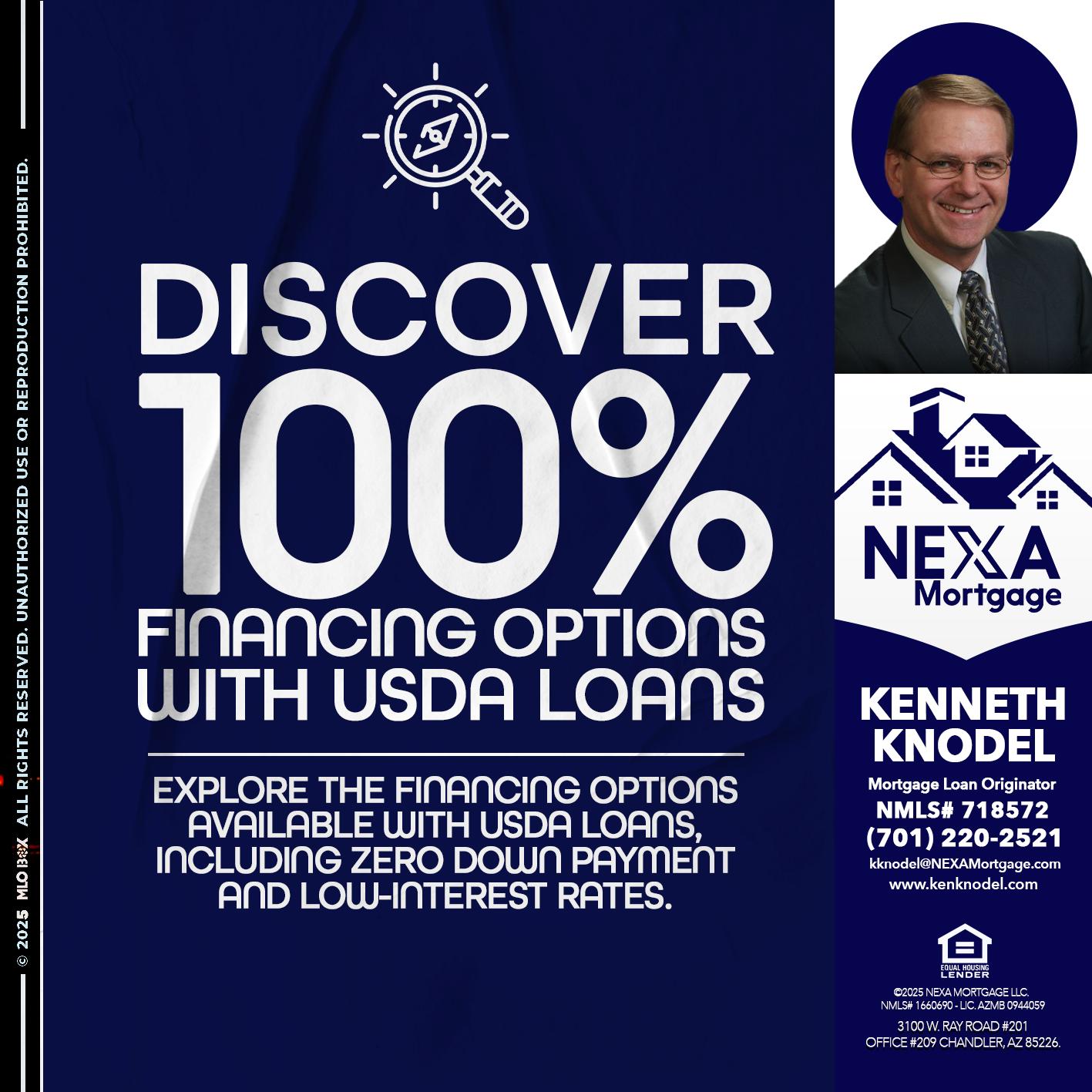 DISCOVER 100% - Kenneth Knodel -Mortgage Loan Originator