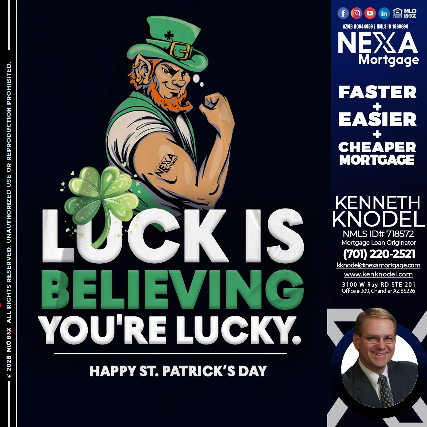 ST. PATRICKS DAY - Kenneth Knodel -Mortgage Loan Originator