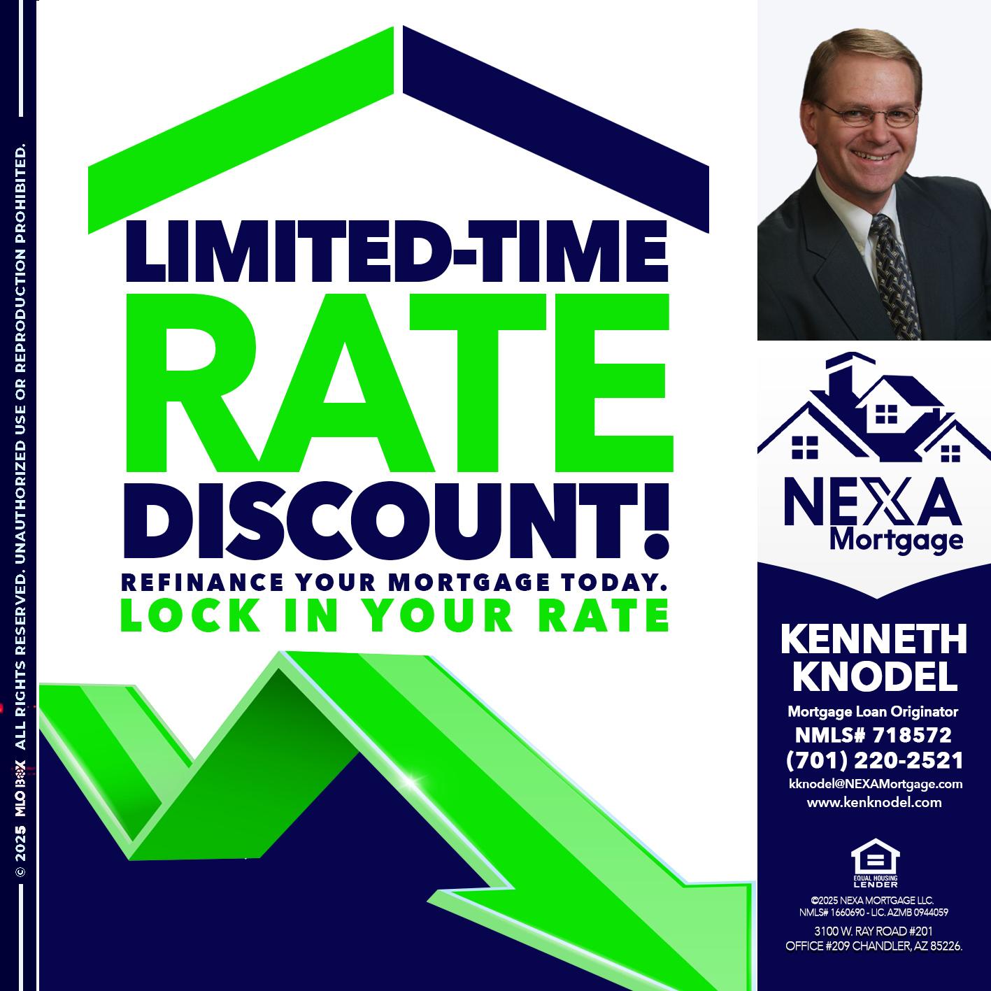 LIMITED TIME - Kenneth Knodel -Mortgage Loan Originator