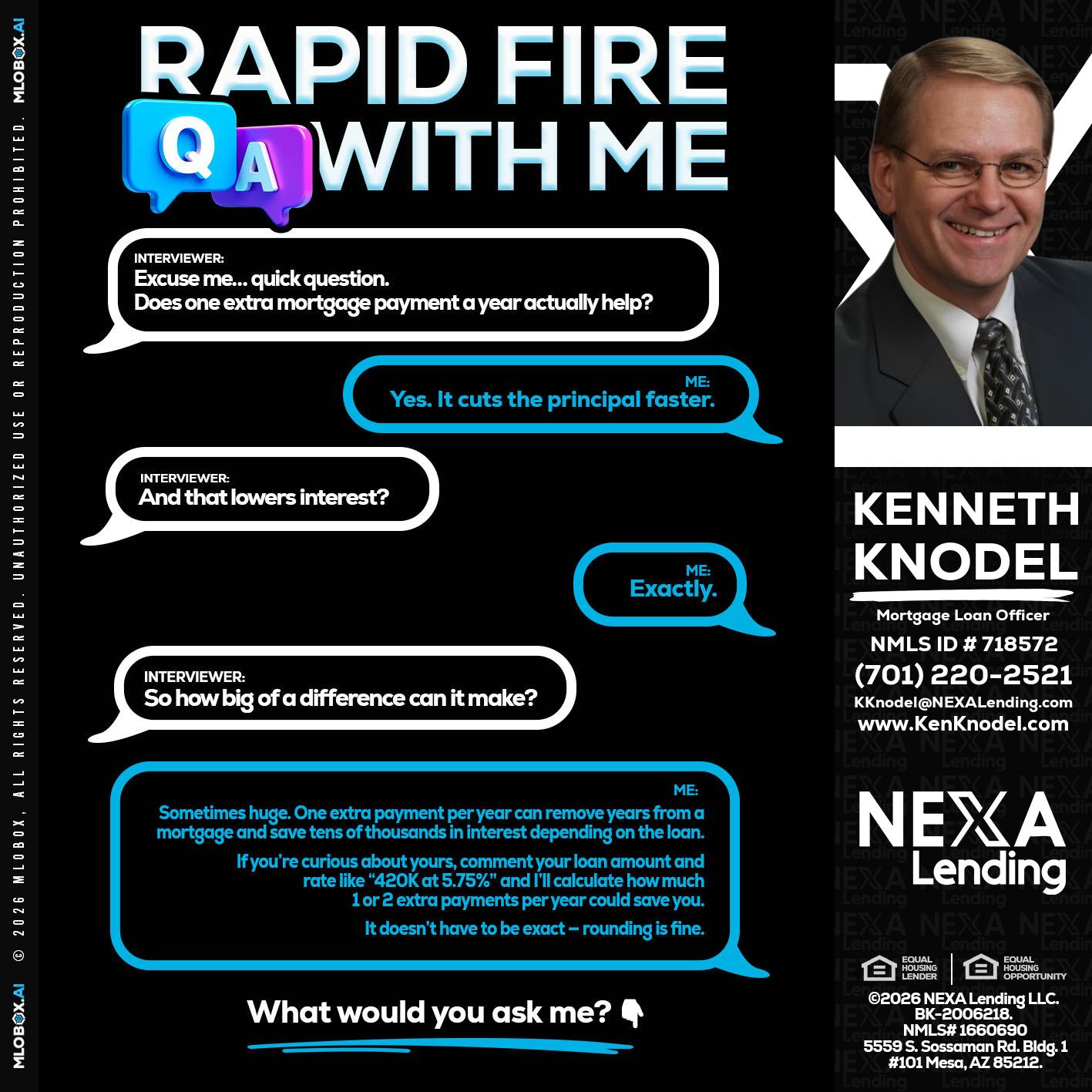 RAPID Q&A - Kenneth Knodel -Mortgage Loan Officer