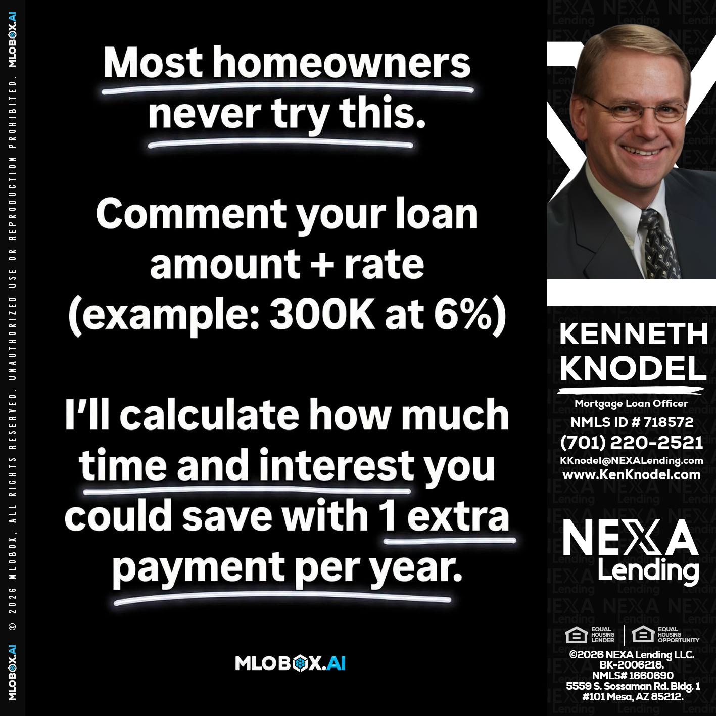 most owners - Kenneth Knodel -Mortgage Loan Officer