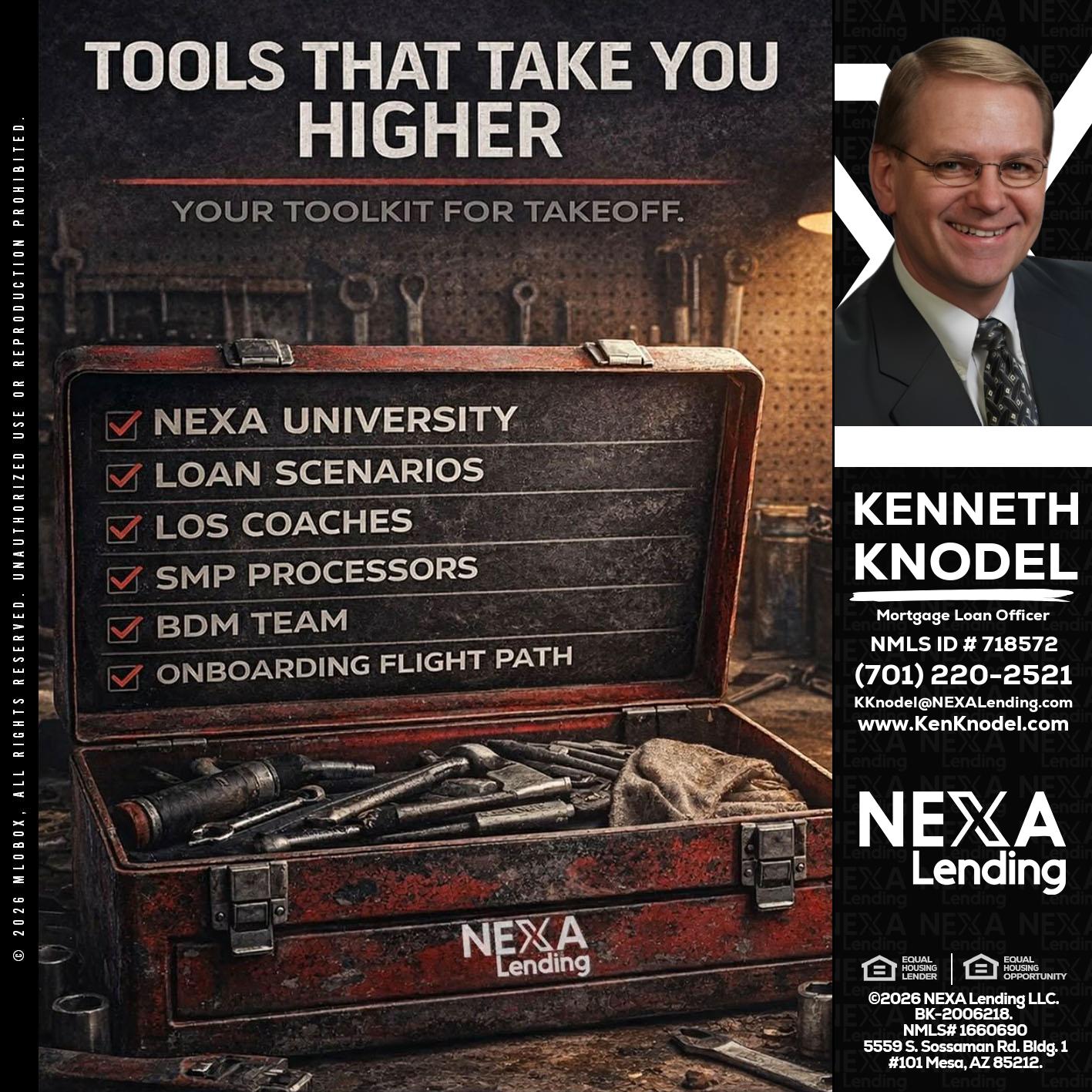 TOOLS THAT - Kenneth Knodel -Mortgage Loan Officer