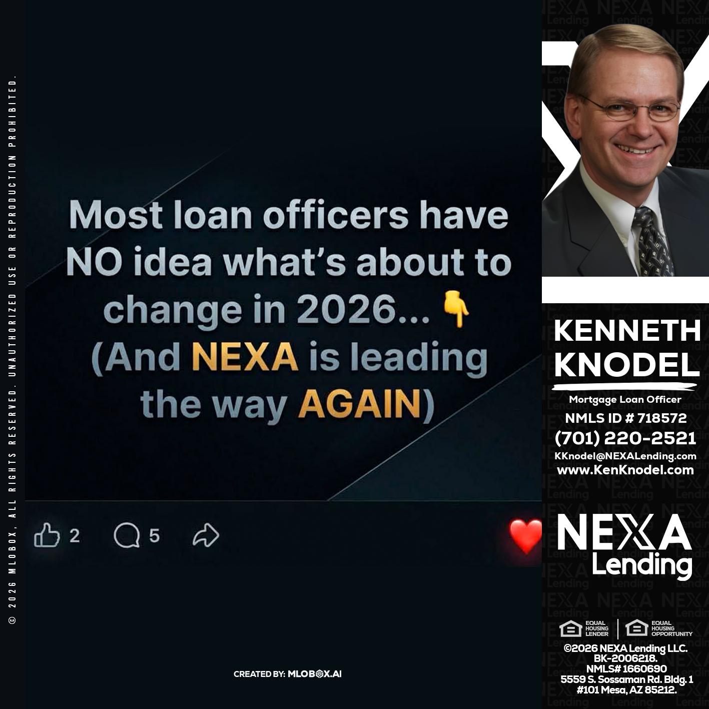 most loan officers - Kenneth Knodel -Mortgage Loan Officer