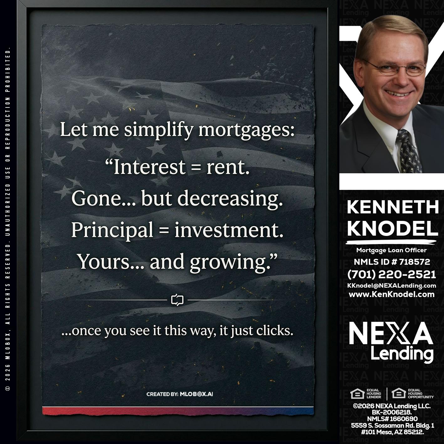 LET ME SIMPLIFY - Kenneth Knodel -Mortgage Loan Officer