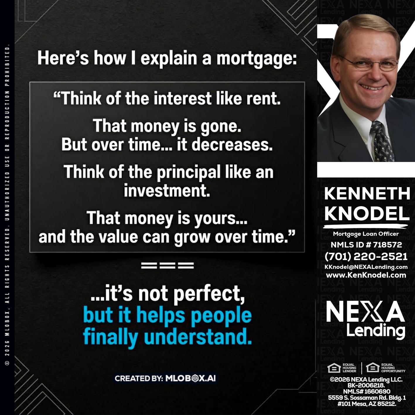 HERES NOW - Kenneth Knodel -Mortgage Loan Officer