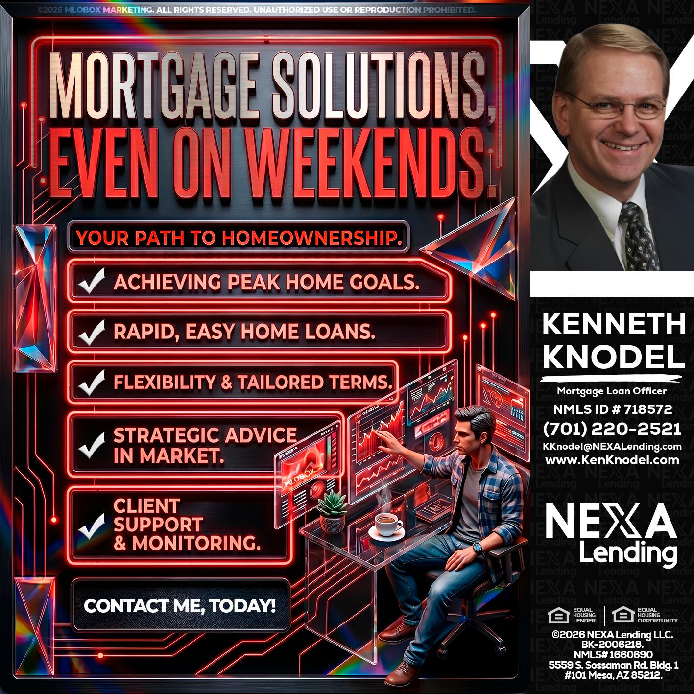 WEEKEND SOLUTIONS - Kenneth Knodel -Mortgage Loan Officer