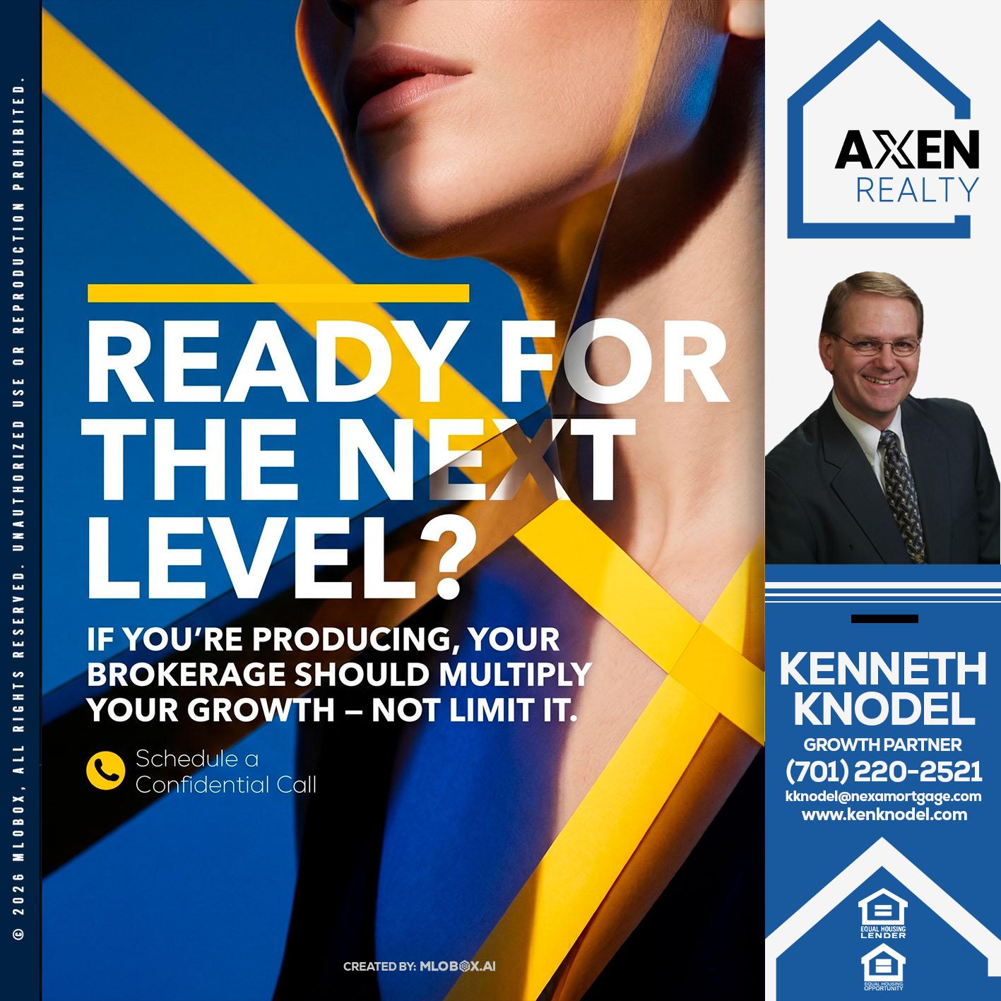 ready for the next - Kenneth Knodel -Mortgage Loan Officer