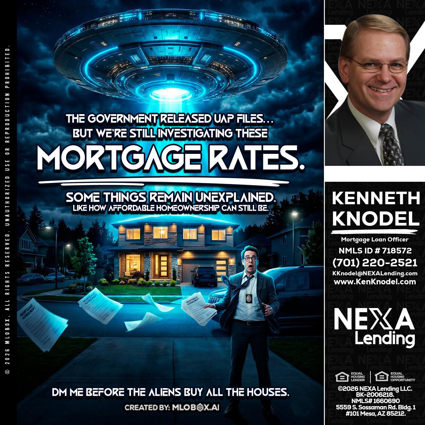 MORTGAGE RATES - Kenneth Knodel -Mortgage Loan Officer