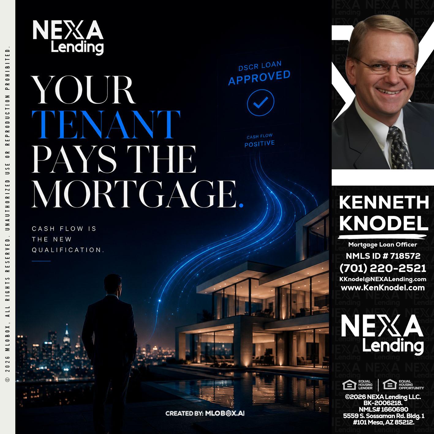 DSCR LOANS - Kenneth Knodel -Mortgage Loan Officer