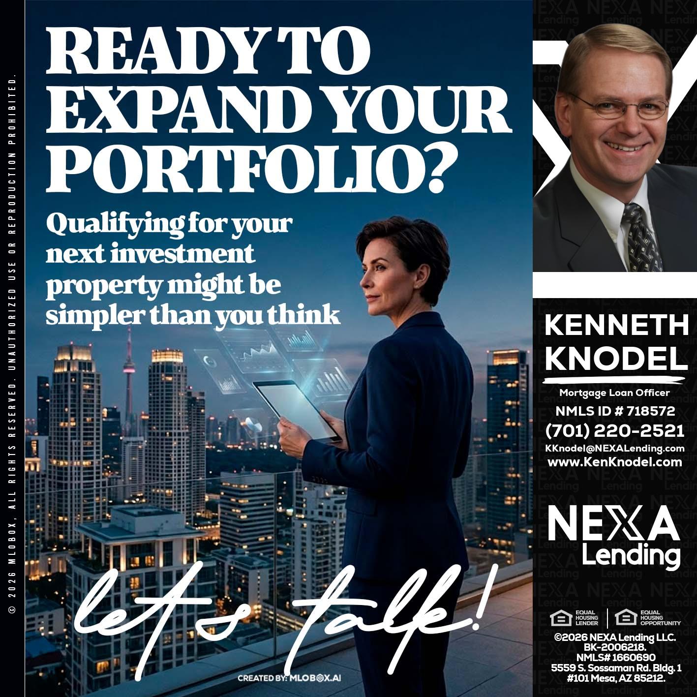 READY TO EXPAND - Kenneth Knodel -Mortgage Loan Officer