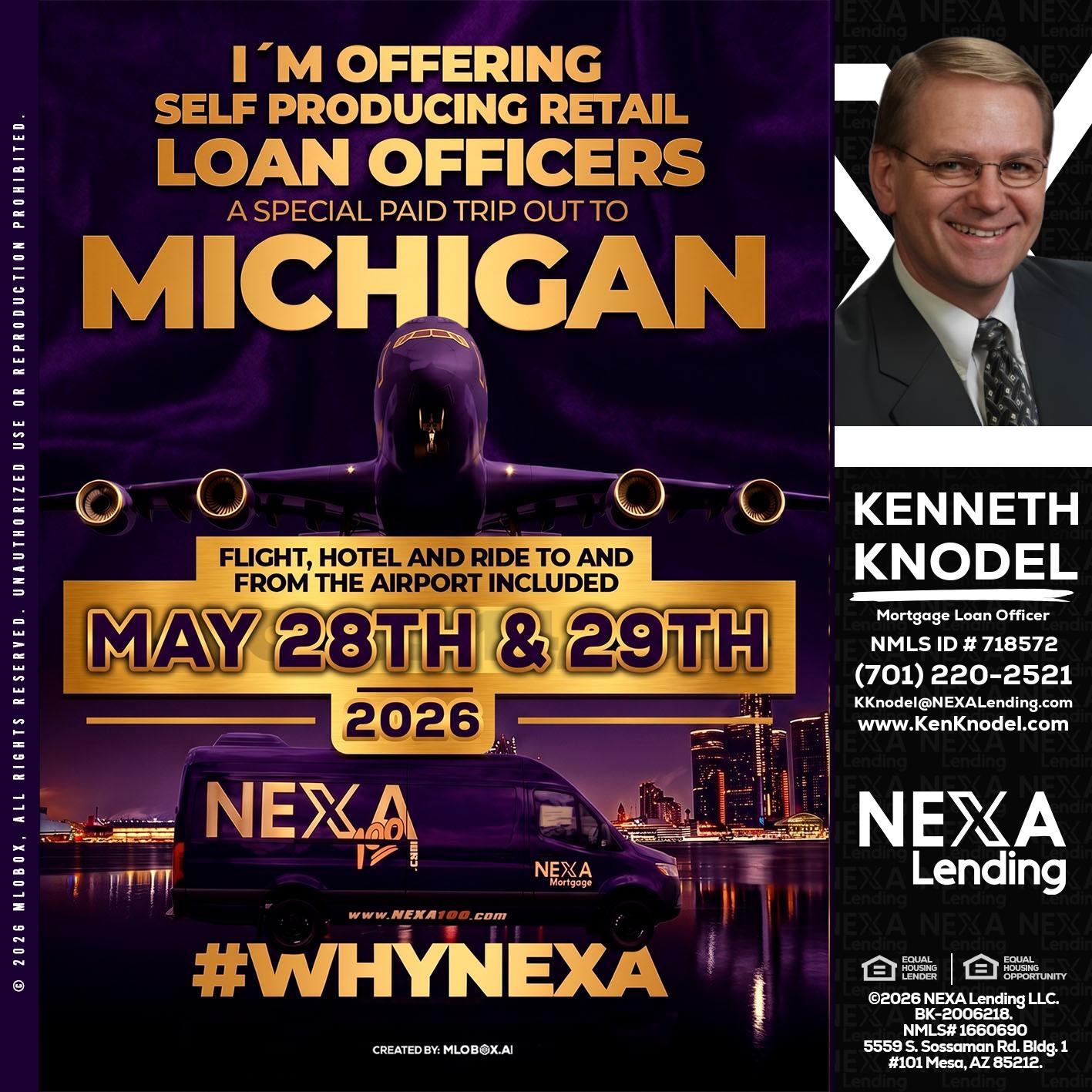 MICHIGAN - Kenneth Knodel -Mortgage Loan Officer