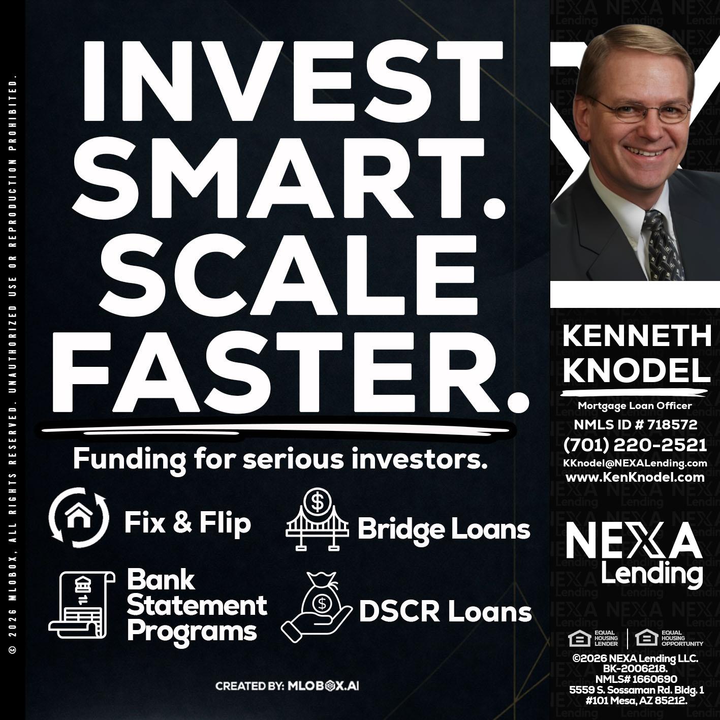 INVEST SMART - Kenneth Knodel -Mortgage Loan Officer