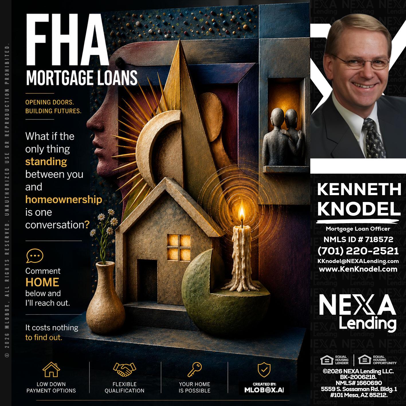 FHA - Kenneth Knodel -Mortgage Loan Officer