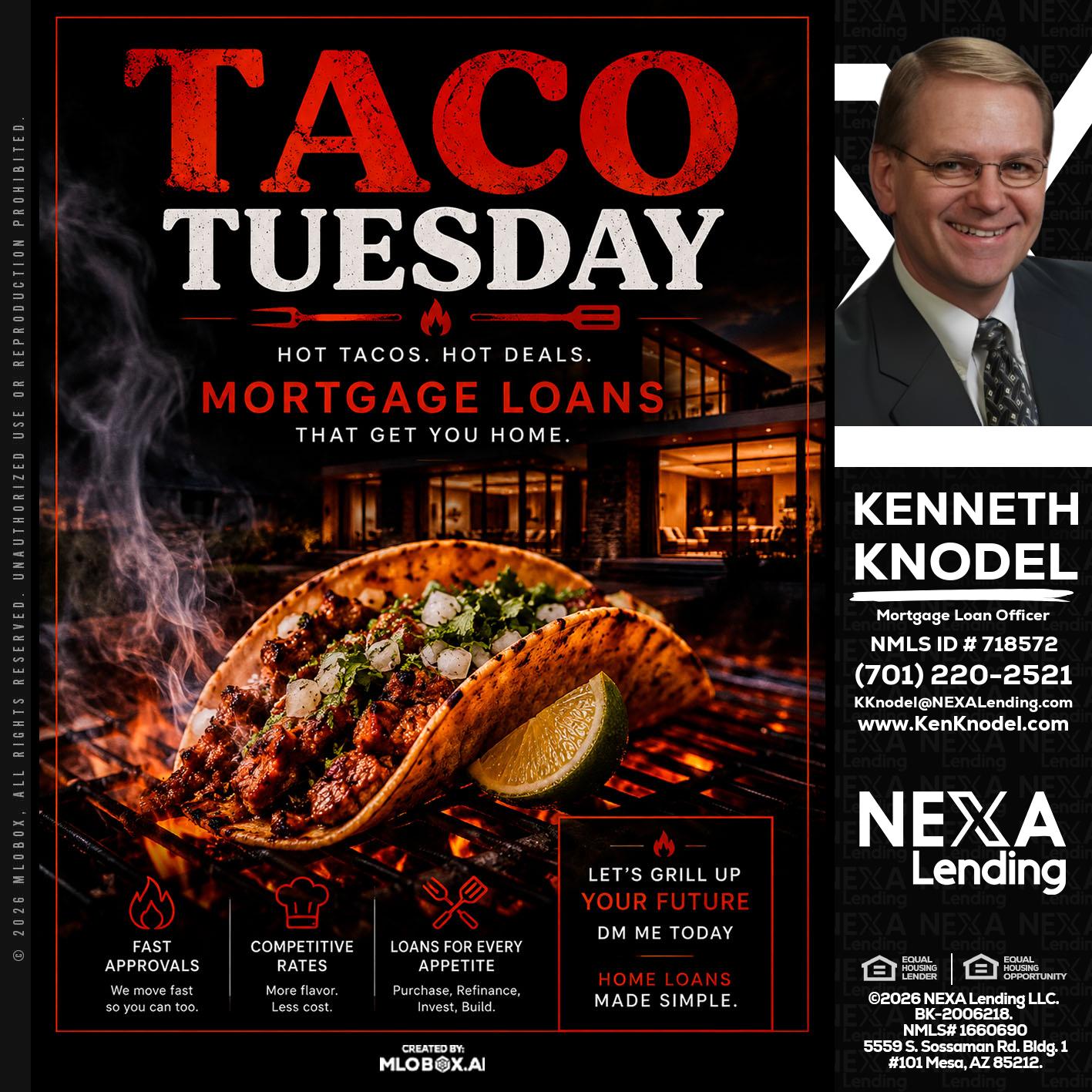 TACO TUESDAY - Kenneth Knodel -Mortgage Loan Officer