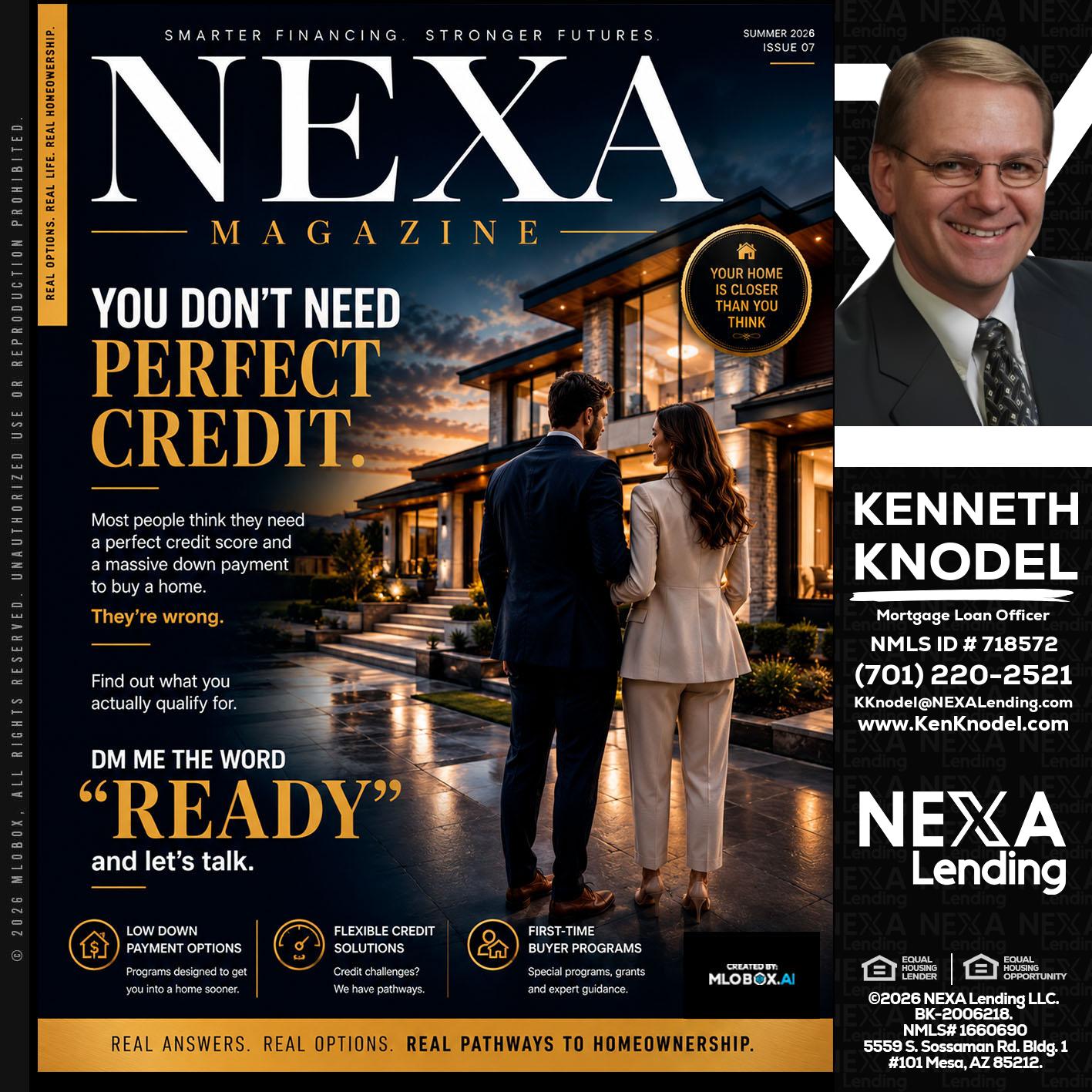 NEXA MAGAZINE - Kenneth Knodel -Mortgage Loan Officer
