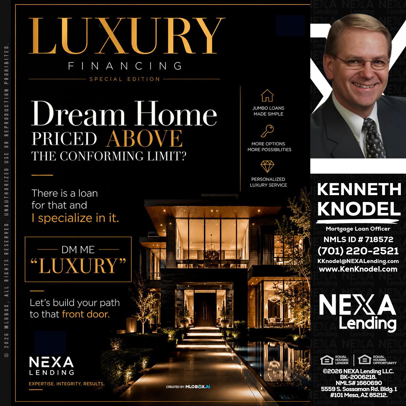 LUXURY - Kenneth Knodel -Mortgage Loan Officer