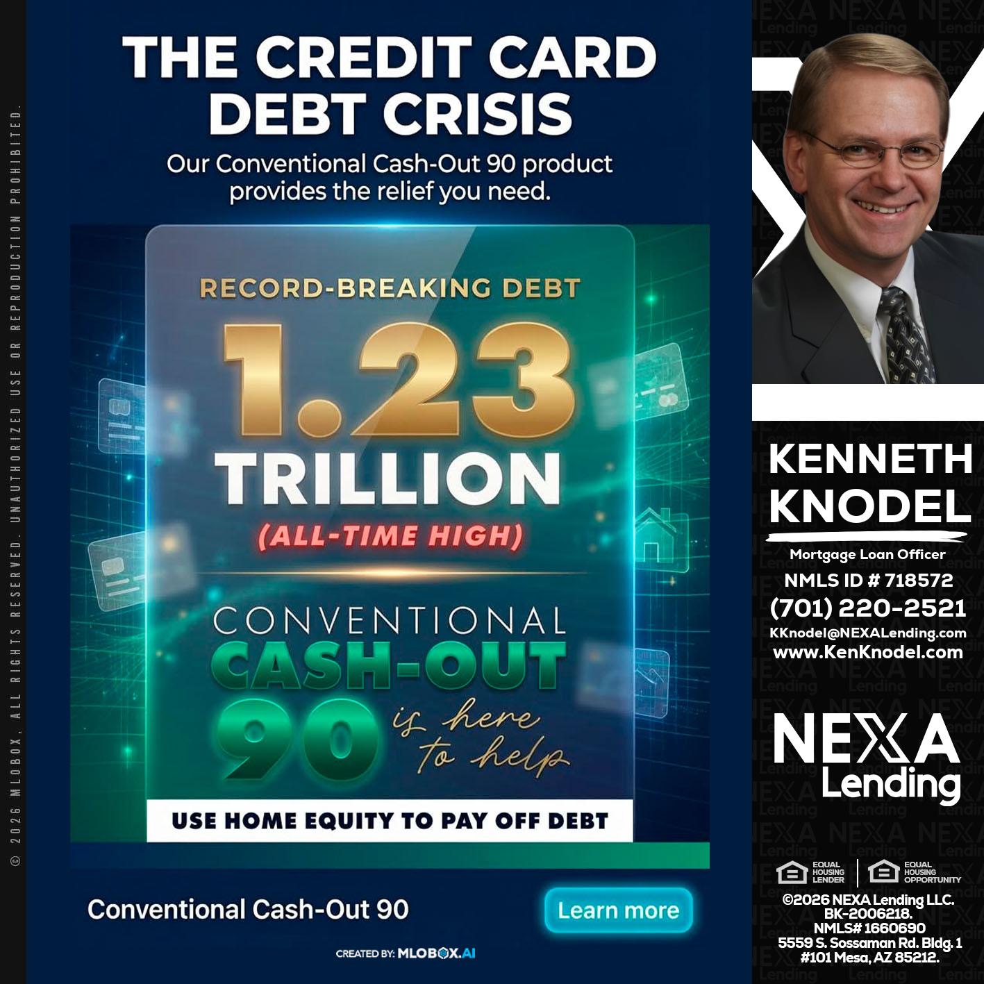 THE CREDIT CARD - Kenneth Knodel -Mortgage Loan Officer