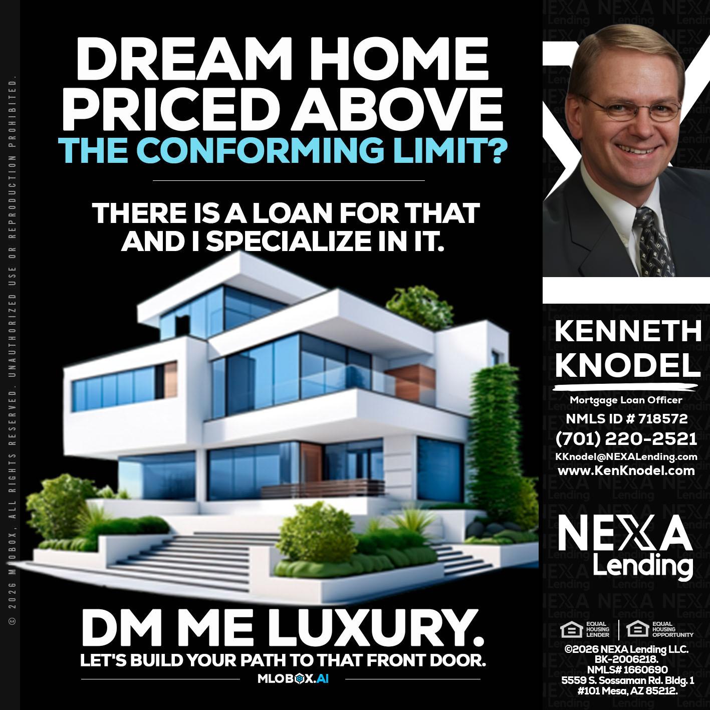 DREAM HOME - Kenneth Knodel -Mortgage Loan Officer