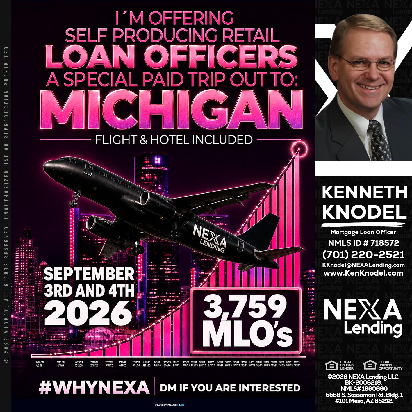 MICHIGAN TRIP - Kenneth Knodel -Mortgage Loan Officer
