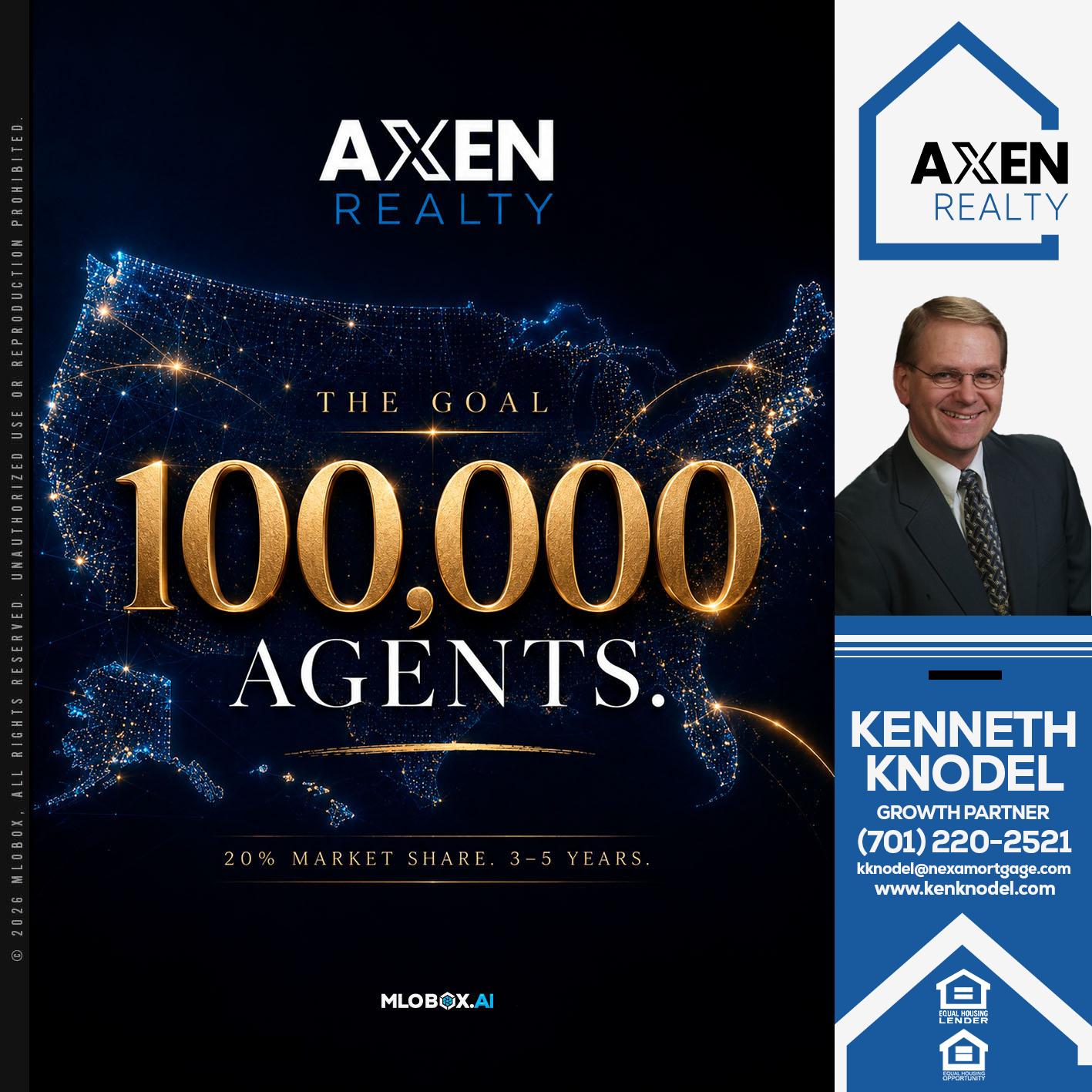 100,000 AGENTS - Kenneth Knodel -Mortgage Loan Officer