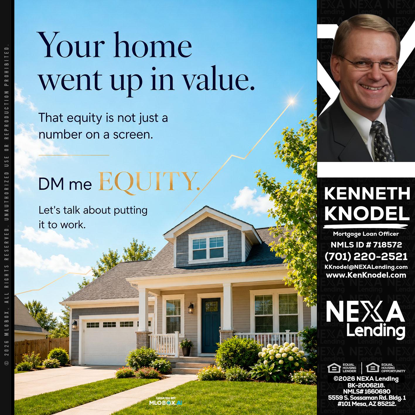 YOUR HOME - Kenneth Knodel -Mortgage Loan Officer