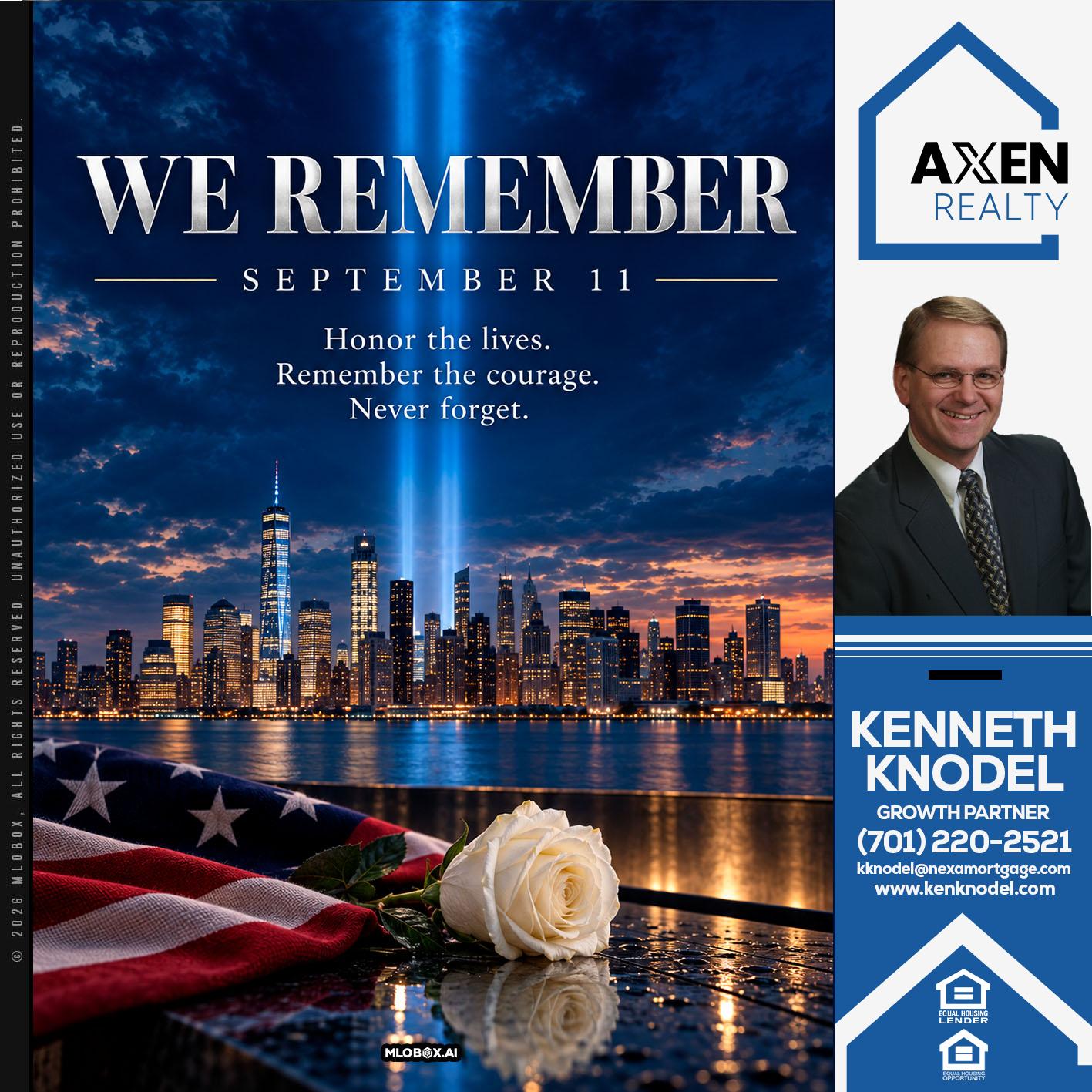 we remember - Kenneth Knodel -Mortgage Loan Officer