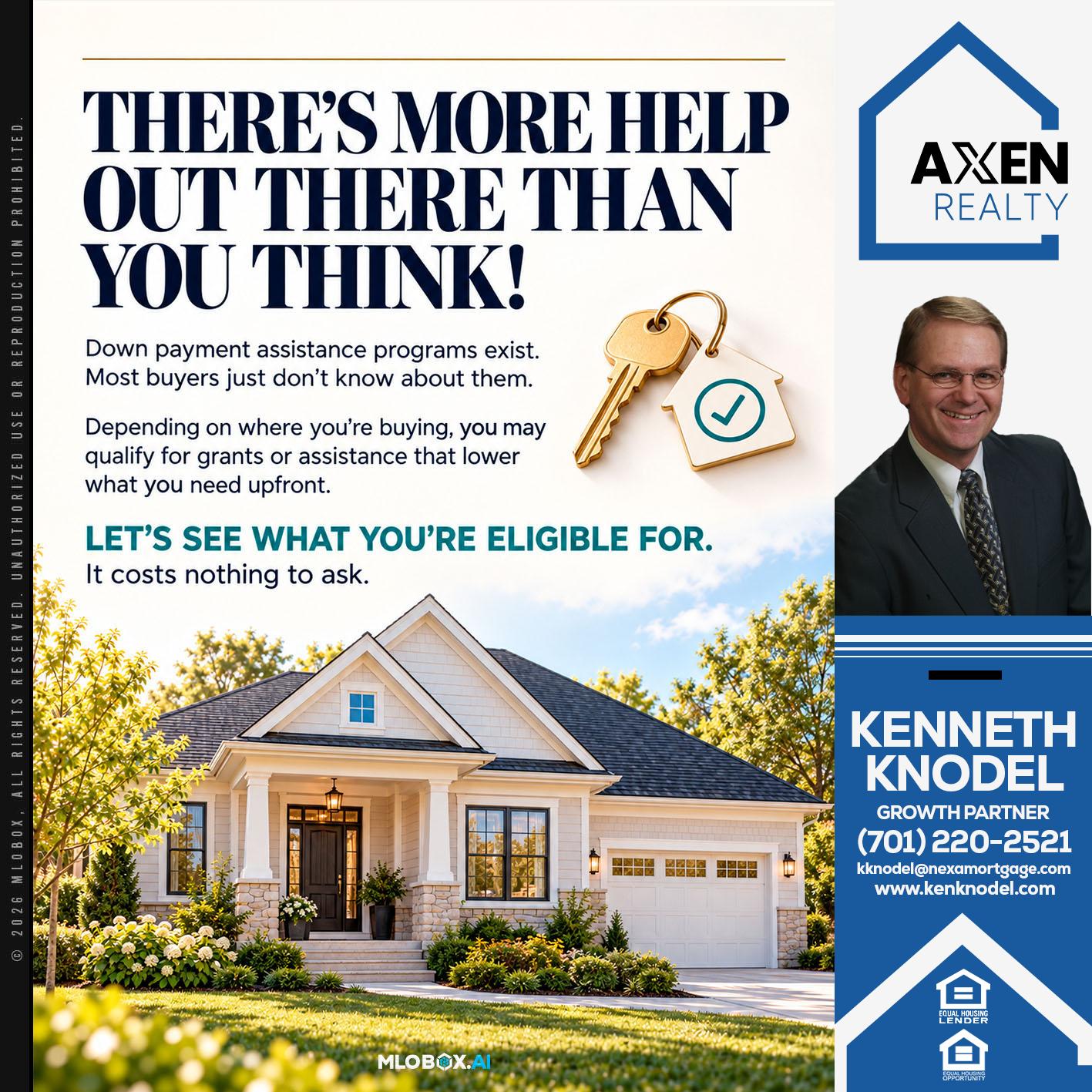 there's more help - Kenneth Knodel -Mortgage Loan Officer