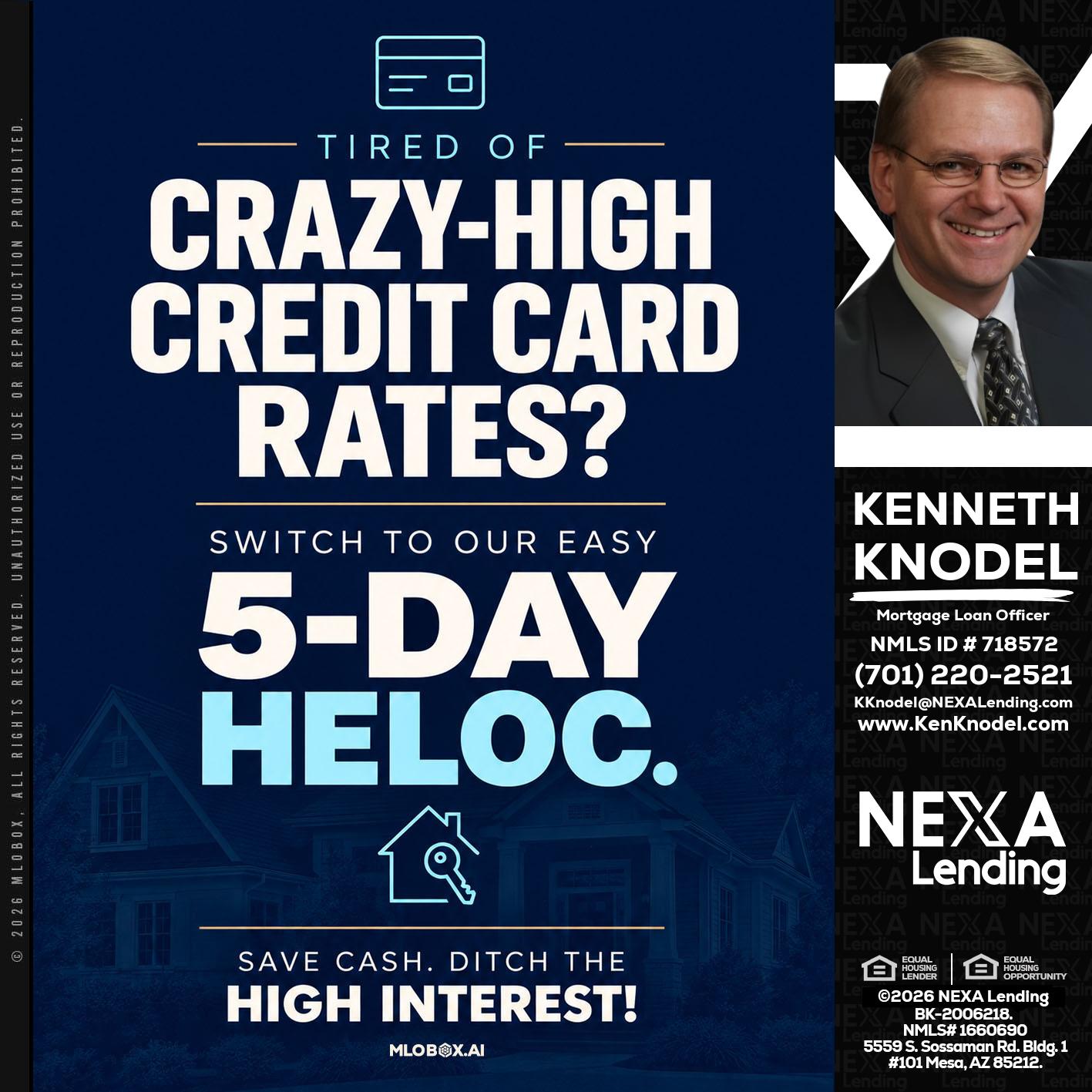 crazy high - Kenneth Knodel -Mortgage Loan Officer