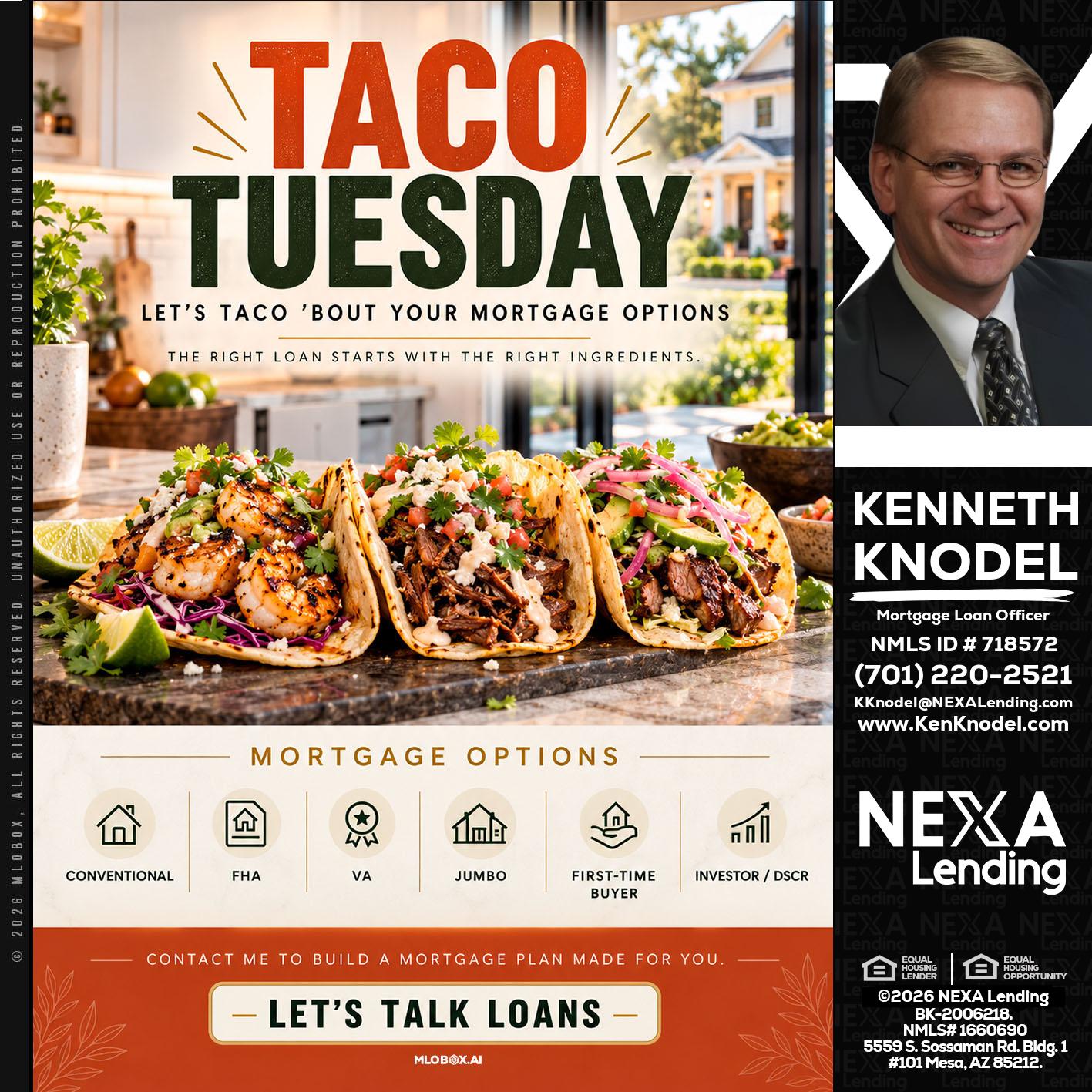 taco Tuesday - Kenneth Knodel -Mortgage Loan Officer