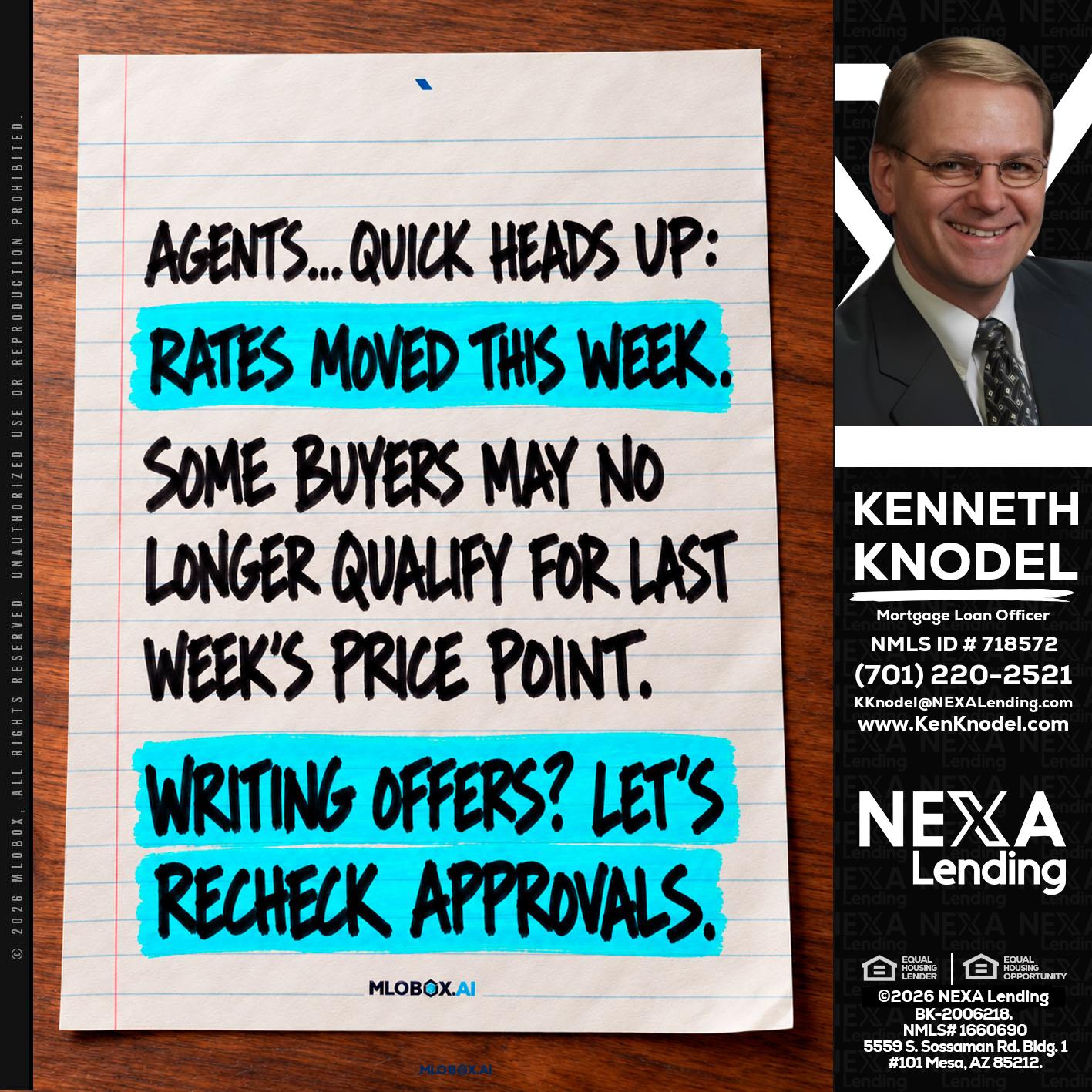 AGENTS - Kenneth Knodel -Mortgage Loan Officer