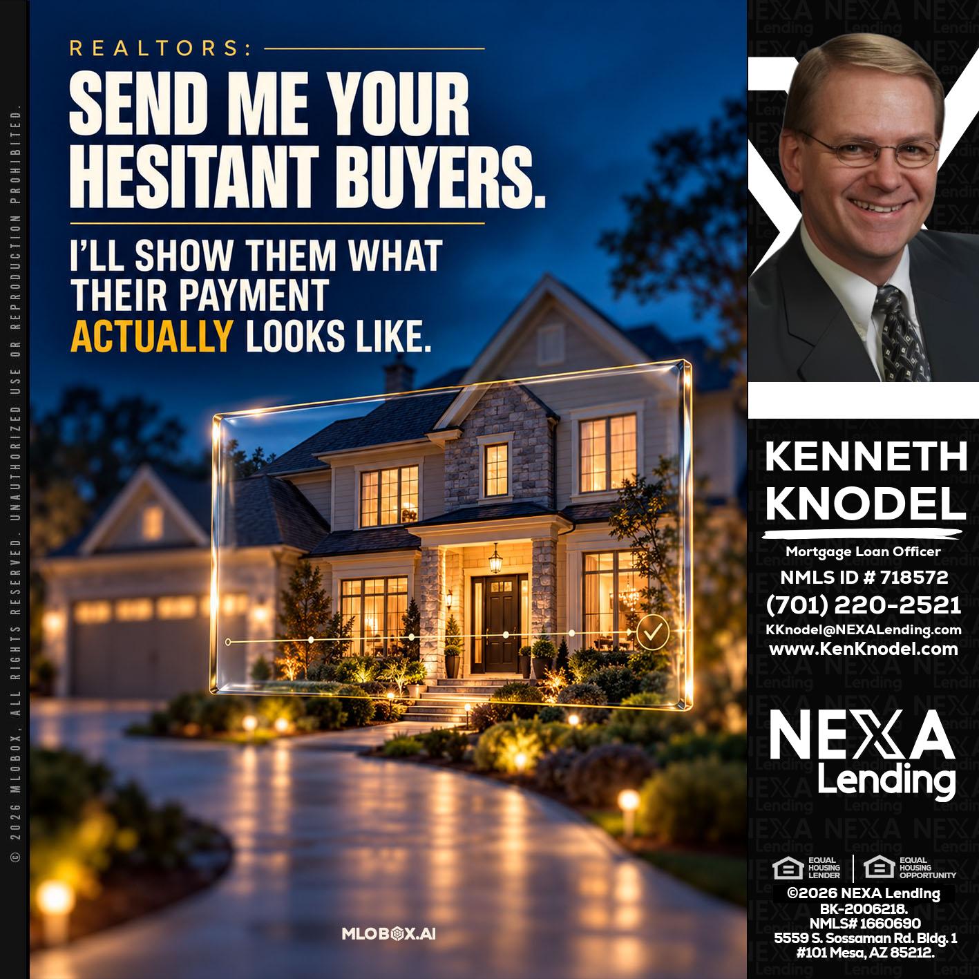 REALTOR - Kenneth Knodel -Mortgage Loan Officer