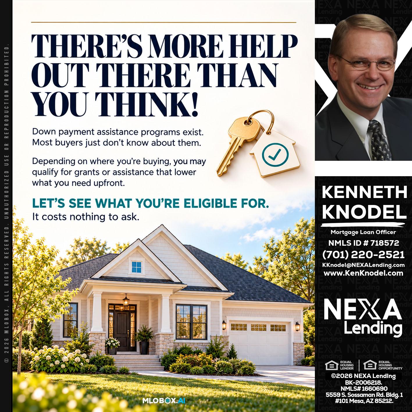 THERES MORE - Kenneth Knodel -Mortgage Loan Officer